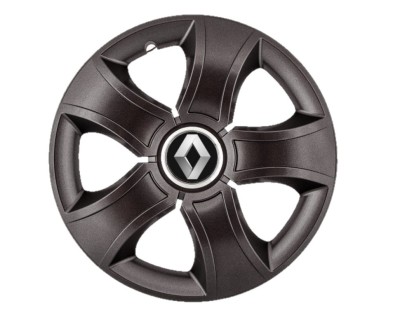 Set 4 capace roti Bis Negru R14 pentru gama auto Renault foto