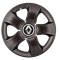 Set 4 capace roti Bis Negru R14 pentru gama auto Renault