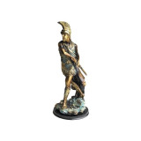 Cumpara ieftin Statueta Soldat roman cu sabie in teaca 16x35 cm