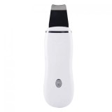 Cumpara ieftin Aparat de curatare faciala cu ultrasunete JustZEN lifting ten skin scrubber indepartare puncte negre hidratare peeling Alb