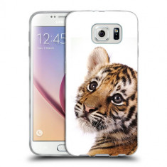 Husa Samsung Galaxy S7 Edge G935 Silicon Gel Tpu Model Little Tiger foto