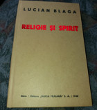 RELIGIE SI SPIRIT LUCIAN BLAGA