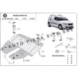Scut metalic motor Skoda Praktik fabricata incepand cu 2008 APS-30,142
