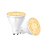 Set 4 becuri smart TP-Link Tapo L610 GU10 WiFi, lumina calda reglabila