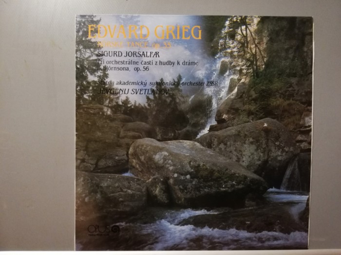 Grieg &ndash; North Dances /Sigurd &hellip;(1983/Opus/Czech) - VINIL/Vinyl/NM+
