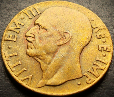 Moneda istorica 10 CENTESIMI - ITALIA, anul 1943 * cod 3523 foto