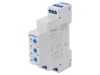Timer Electronic NOVATEK ELECTRO DPDT 24V DC pentru Sina DIN, REV-120 24V, IP20, Iesire 6A