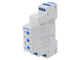 Timer Electronic DPDT 24V pentru Șină DIN IP20