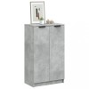 VidaXL Pantofar, gri beton, 59x35x100,5 cm, lemn compozit