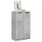 vidaXL Pantofar, gri beton, 59x35x100,5 cm, lemn compozit