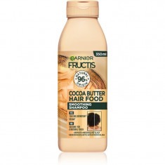 Garnier Fructis Cocoa Butter Hair Food şampon de netezire pentru par indisciplinat 350 ml