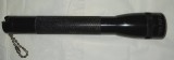 Lanterna &quot;Mini MAGLITE AA Mag Instrument California USA&quot; SUA perfect functionala / L: 14,50 cm 60 g (fara baterii) / stare f buna, cu mica fisura geam