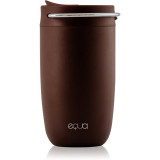 Equa Cup cană termoizolantă culoare Brown/Silver 300 ml