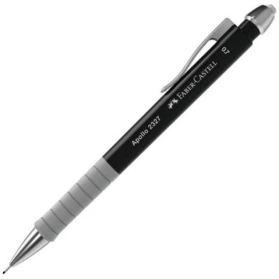 Creion Mecanic Apollo Faber-Castell, Mina 0.7 mm, Culoare Corp Negru, Creion Mecanic, Creion Mecanic Faber-Castell, Creion Mecanic Apollo, Creion Copi foto