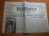 Dreptatea 25 mai 1990-alegerile libere ale FSN,un dezastru national