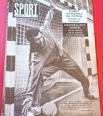 Revista SPORT nr.2/ianuarie 1974 foto