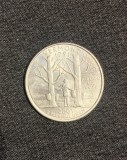 Moneda jubiliară quarter dollar 2001 Vermont