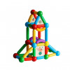 Set de constructie magnetic - STICK (103 piese) PlayLearn Toys, MAGPLAYER