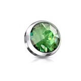 Piercing Dermal Titan Verde 1.2x5 mm - V&acirc;rf Ancoră Titan Pur, Bijuterie Piercing Sigură, Hipersensibili