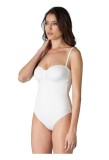 Costum de baie intreg pentru femei Lovable, alb, 85D - OUTLET