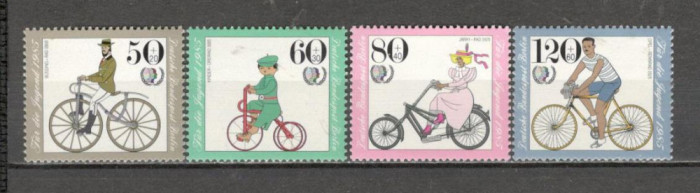 Berlin.1985 Anul international al tineretului-Biciclete de epoca SB.937