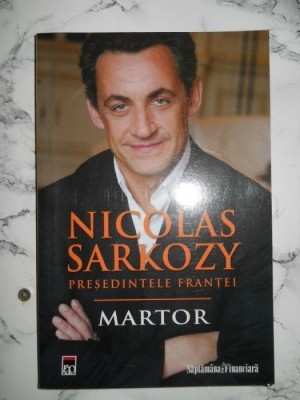 NICOLAS SARKOZY - MARTOR foto