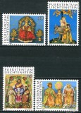 Liechtenstein 1976 - Craciun, serie neuzata