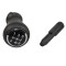 Set nuca schimbator viteze si adaptor fixare VentooĂ&sbquo;&Acirc;&reg;, 5 viteze, model cu inel cromat, compatibil cu Citroen