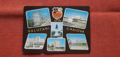 Salutari din Craiova - vedere circulata foto