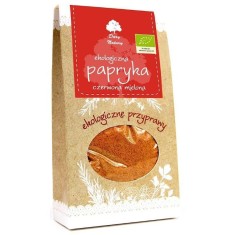 Condiment Paprika Ardei Rosu Dulce Macinat Bio 50 grame Dary Natury