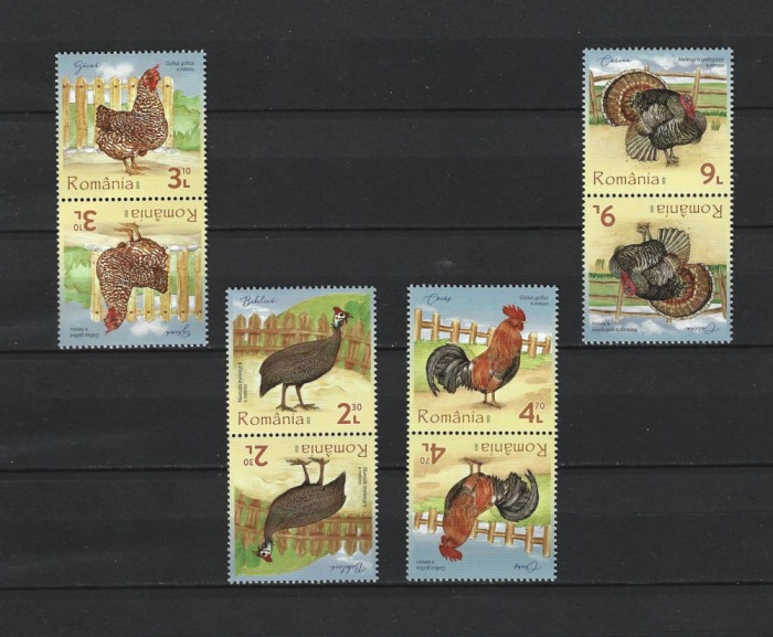 ROMANIA 2023 - PASARI DE CURTE, TETE BECHE 1, MNH - LP 2430