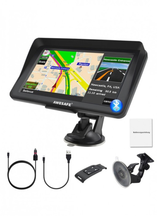 Navigație GPS NaviPro 9 Inch GPS Camion iGO Truck GPS IGO PRIMO Hărți Actualizate Full Europa 2025
