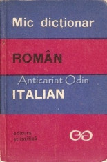 Mic Dictionar Roman-Italian - Alexandru Balaci foto