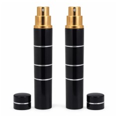 Set doua spray-uri cu piper, dispersant, auto-aparare, 20 ml, negru