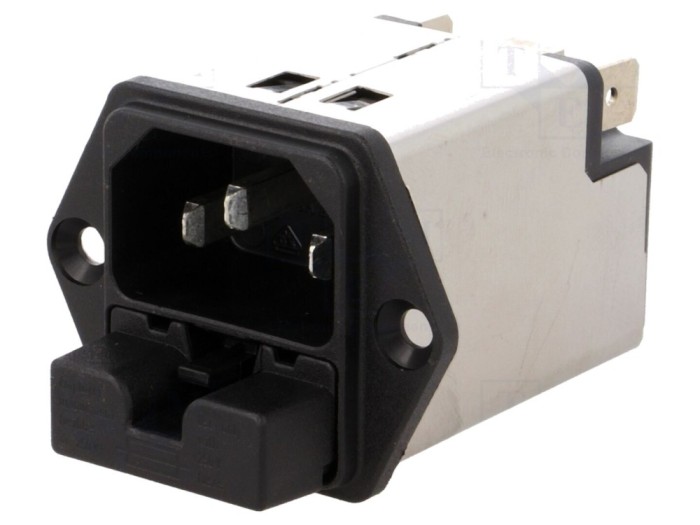 Conector Alimentare AC 10A 250VAC