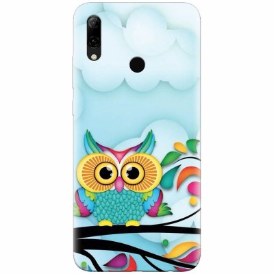 Husa silicon pentru Huawei P Smart 2019, Owl 102 foto