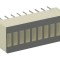 Afișaj LED riglă verde și roșie 25,4x10,16mm (10x)