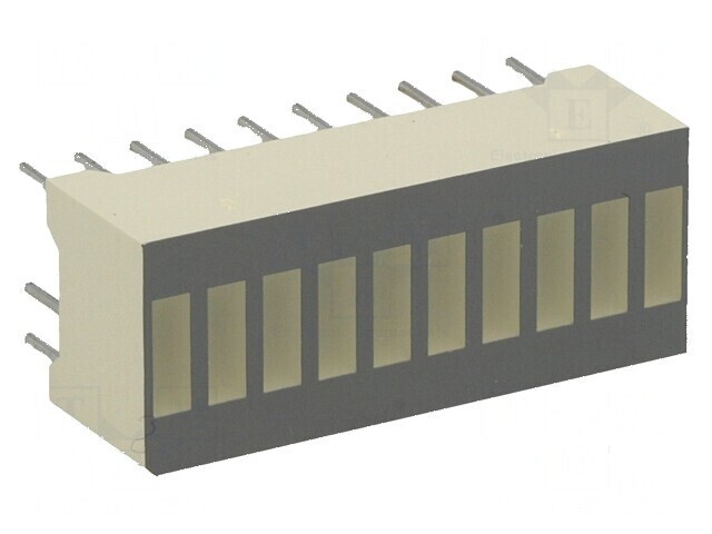 Afișaj LED riglă verde și roșie 25,4x10,16mm (10x)
