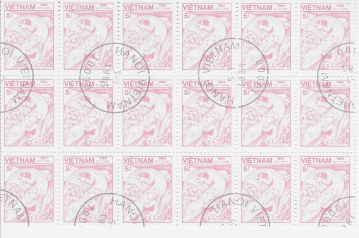 VIETNAM-1984 BLOC DE 18 MARCI