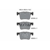 Placute frana BMW 1 (F20) 07.11-06.19, 1 (F21) 12.11-12.19, 1 Van (F20) 03.15-06.19, 2 Cabriolet (F23) 03.14-06.21, 2 Coupe (F22 F87) 10.12-06.21, 3, Textar