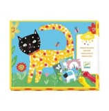 Cumpara ieftin Set creativ Djeco - Bebe deseneaza cu buline