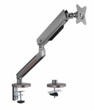 Suport Monitor Brat Serioux SRXA-MM54-C012GR, 27-45 inch, 5-14 kg, VESA 75x75/100x100, Otel/Aluminiu/Plastic, Gri/Rosu