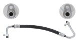 Conducta inalta presiune AC Renault Megane 2008 1.5 dci, 1.9 dci, 2.0, 2.0 T, Scenic 2009 1.5 dci, 1.9 dci, 2.0; locatie compresor-condensator, gaz