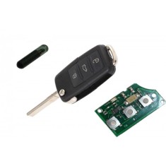 Cheie Briceag Compatibila cu MK5, 1K0 959 753G, 3 Butoane, Completa, Aftermarket