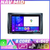 Navigatie Toyota 2DIN Android 12, 4GB RAM, 64GB, CarPlay, 720P