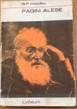Pagini alese - B. P. Hasdeu