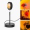 Lampa cu lupa videografie - efect Sunset