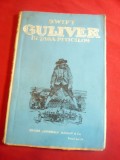Swift- Guliver in Tara Piticilor -BPT 198-198bis ,interbelica ,supracoperta,128p