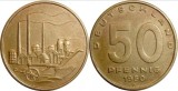 Germania 1950 - 50 pfennig, circulata
