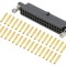 Cablu conector femelă DIL de 17 poziții 22AWG